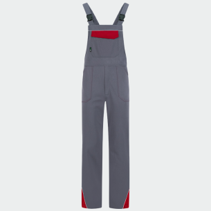 Summer work salopette ARES - Dark Grey color