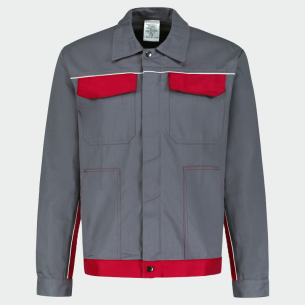 Summer work jacket ARES - Dark Grey color