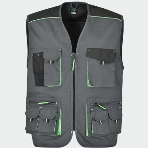 Summer work vest BRAVE - Dark Grey color