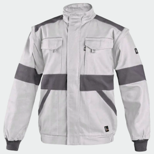 Summer work jacket LUXY - White color