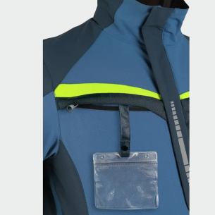 Summer work jacket NAOS - Blue color 2