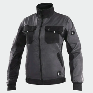 Summer work jacket BELLONA - Grey color