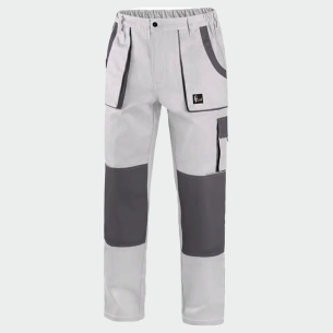 Летен работен панталон LUXY Trousers - Бял цвят