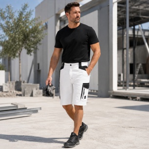 Work shorts DAYTONA s - White color 2