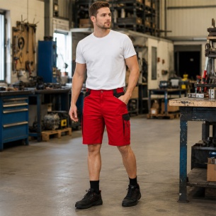 Work shorts DAYTONA s - Red color 2