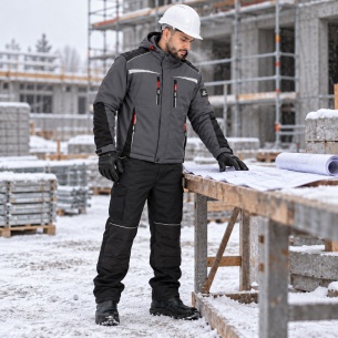 Зимно работно яке DAYTONA ICE Jacket - Тъмно сив цвят 2