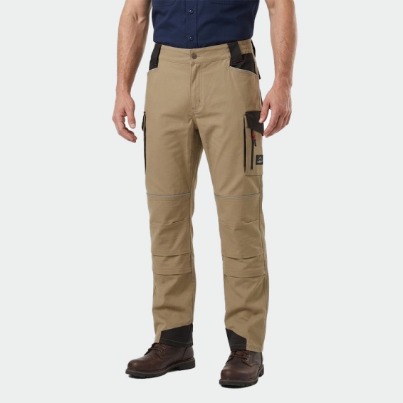 Summer work trousers DAYTONA - Khaki color