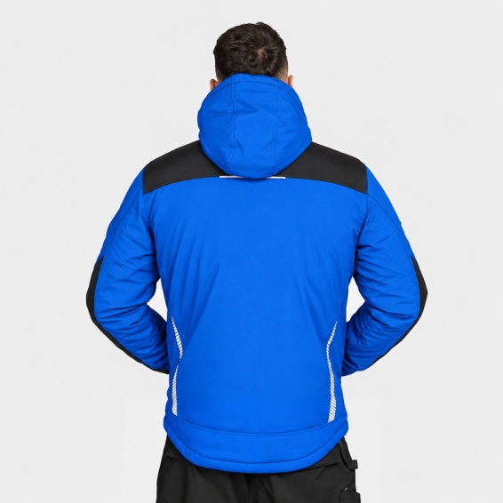 Winter work jacket DAYTONA ICE - Royal Blue color