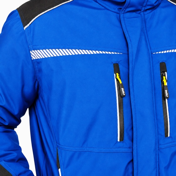Winter work jacket DAYTONA ICE - Royal Blue color
