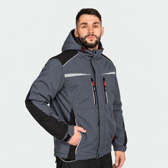 Зимно работно яке DAYTONA ICE Jacket - Тъмно сив цвят