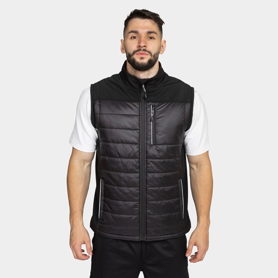Winter work vest DAYTONA - Black color