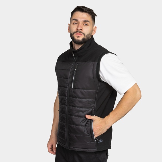 Winter work vest DAYTONA - Black color