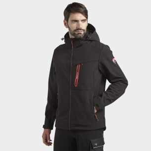 Softshell jacket JACKET DUCATI - Black color 2