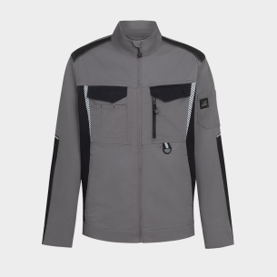 Summer work jacket DRIFT CANVAS jacket - Grey color