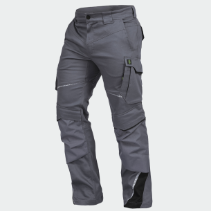 Summer work trousers FLEXH - Grey color