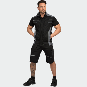 Work shorts FLEXK - Black color 2