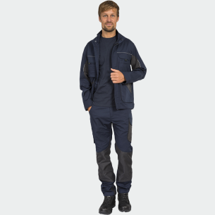 Summer work jacket DYNJ - Navy color 2