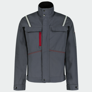 Summer work jacket RAPTOR - Grey color