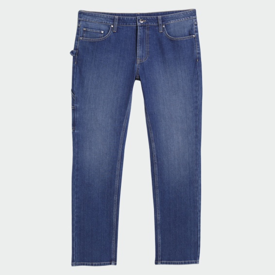 Work jeans STONE STRETCH - Denim color