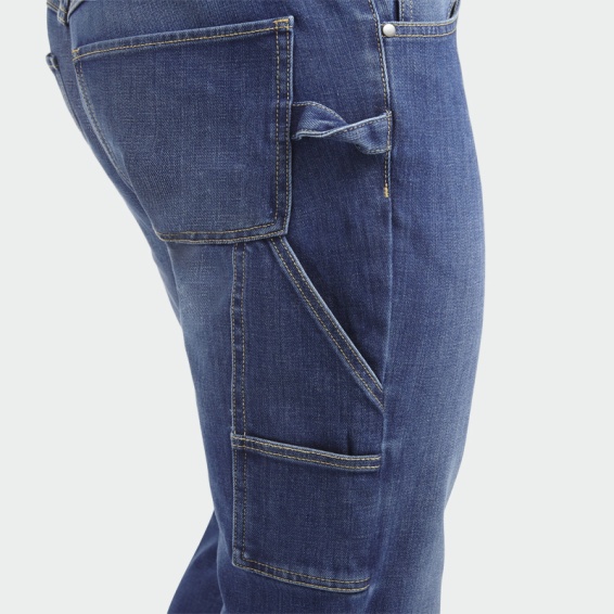 Work jeans STONE STRETCH - Denim color