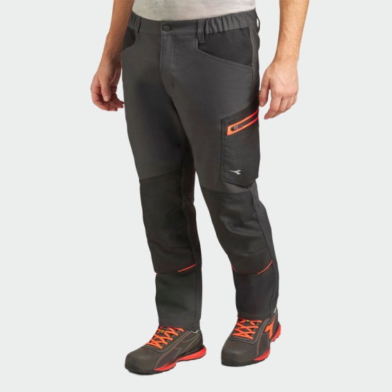 Summer work trousers STRETCH PERFORMANCE 2.0 - Black color