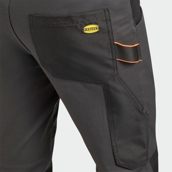 Summer work trousers STRETCH PERFORMANCE 2.0 - Black color