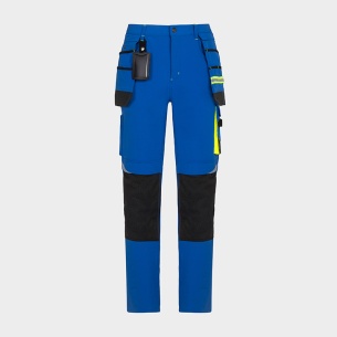 Summer work trousers VECTOR - Royal Blue color