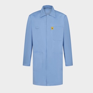 Antistatic coat PERIDOT - Medical Blue color