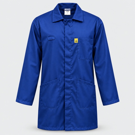 Antistatic coat PERIDOT - Royal Blue color