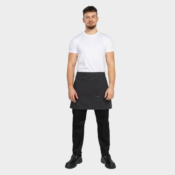 Work apron AMAYA - print Pinstripe