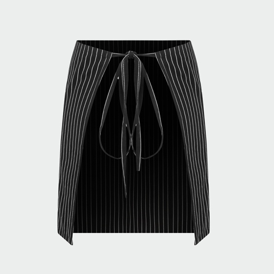 Work apron AMAYA - print Pinstripe