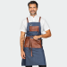 Work apron BRISTOL - Denim color