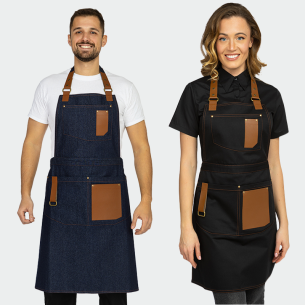 Work apron GERARD - Navy color 2
