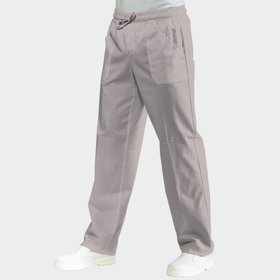 Chefs trousers IS044012 - Grey color