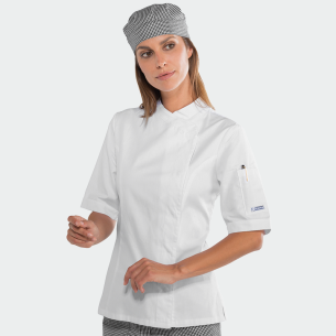 Chefs jacket IS057750M - White color