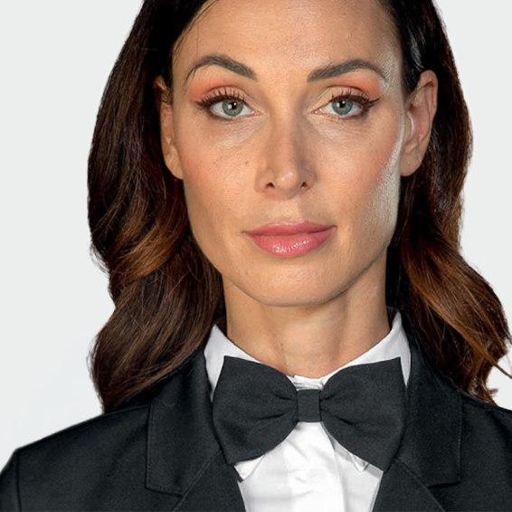 Bow tie IS104001 - Black color