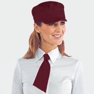 Tie IS115703 - Bordeaux color