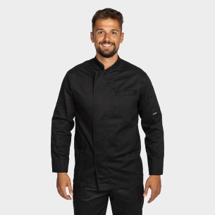 Chefs jacket KOTO LS - Black color 2