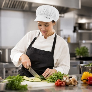 Chefs hat MICHEL - White color 2