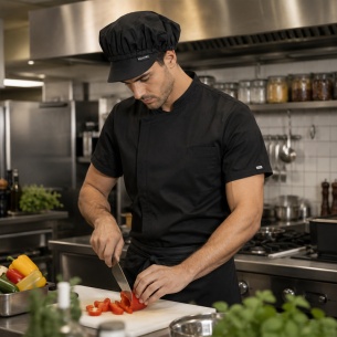 Chefs hat MICHEL - Black color 2