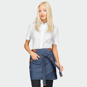 Работна престилка MICHIGAN - Denim цвят