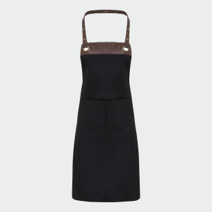 Work apron PR123 - Black / Brown color