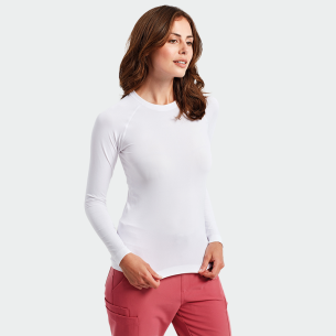 Long sleeve t-shirt NN370 - White color 2