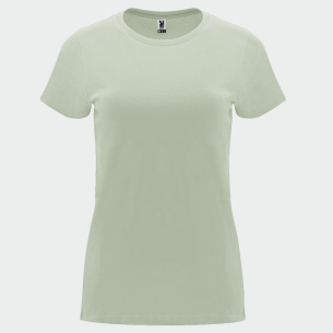Women T-shirt CAPRI - Mist Green color