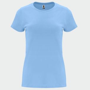 Women T-shirt CAPRI - Light Blue color