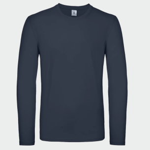 Long sleeve t-shirt #E150 LSL - Navy color