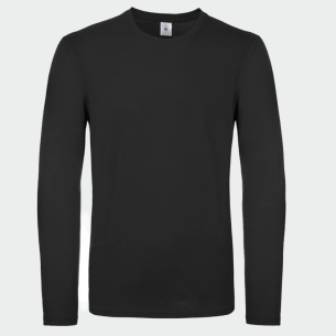 Long sleeve t-shirt #E150 LSL - Black color