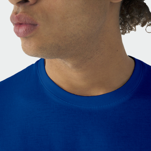 T-shirt #E150 - Royal Blue color 2