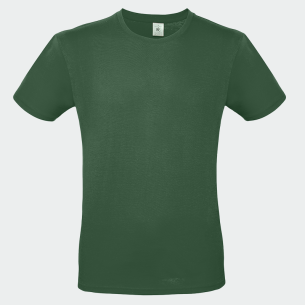 T-shirt #E150 - Bottle Green color
