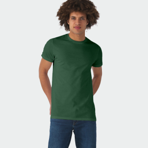 T-shirt #E150 - Bottle Green color 2